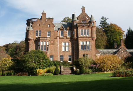 Threave House, home of the William Douglas family, now owned by the National Trust for Scotland