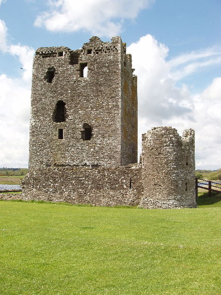 Threave Castle on the River Dee, not far from the town of Castle Douglas in Scotland.