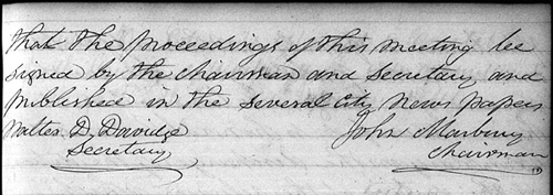 December 15, 1848, resolution by the Circuit Court in memory of William Brent Esq. who died the day before