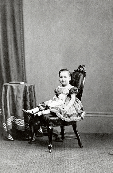 Maude Alice Miller, age 4