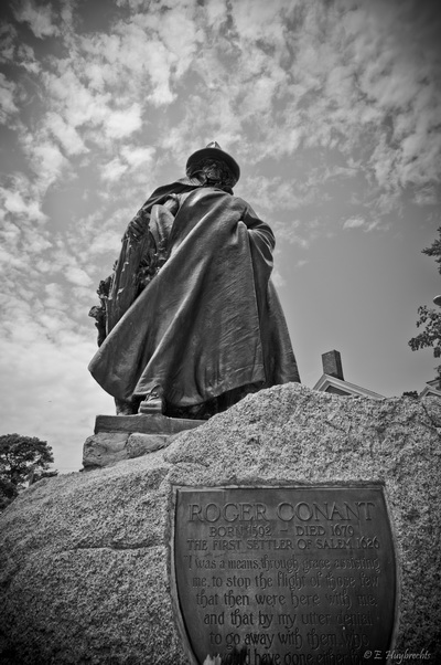 Roger Conant statue, Salem, Massachusetts